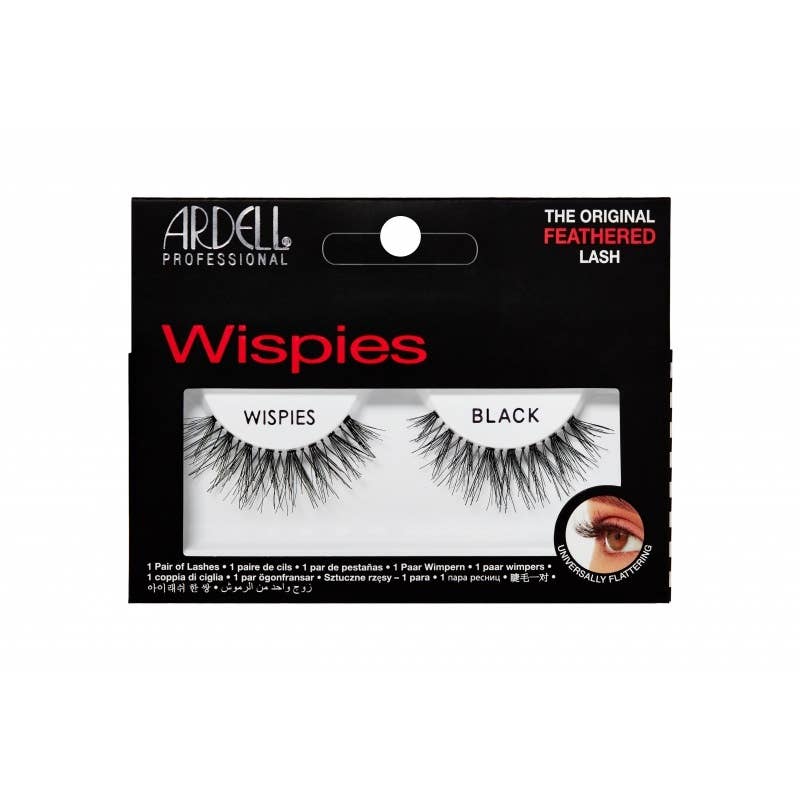 Ardell Wispies Black - Originalet – Fjäderlätta svarta lösvippor