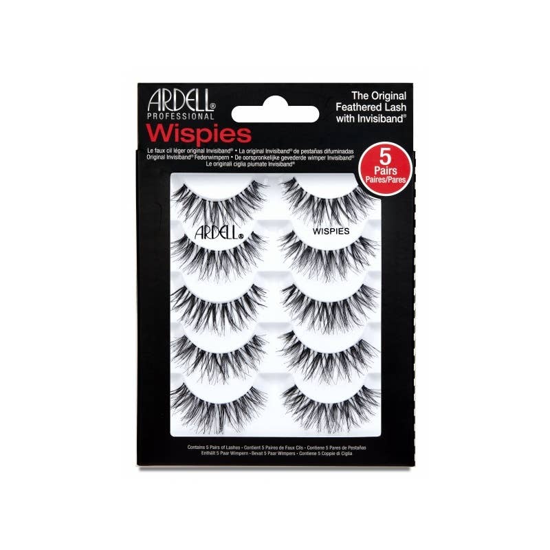Ardell Wispies Multipack - 5 par klassiska svarta lösvippor