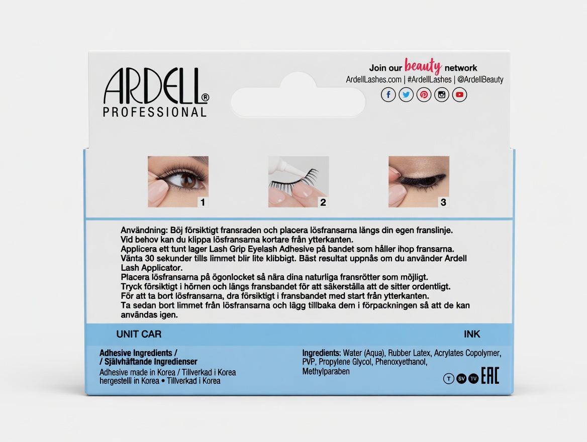 Ardell Light as Air Lash 522 - Ultralätta Naturliga Lösvippor